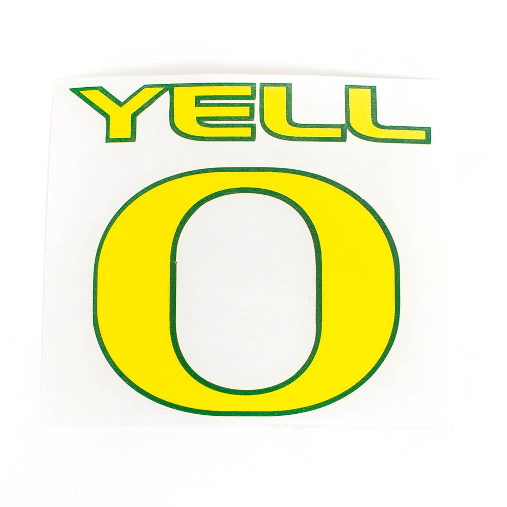 Classic Oregon O, Potter Decals, Yellow, Decal/Sticker, Home & Auto, Forest, Yell-O, 335364
